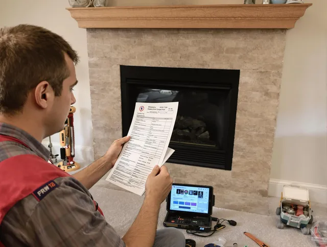 Thorough chimney inspection by Plymouth Chimney Sweep in Plymouth, CT